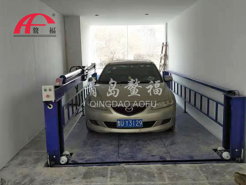 汽修廠樓層舉升機(jī)案例