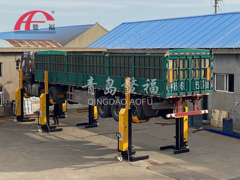 液壓抱胎式舉升機