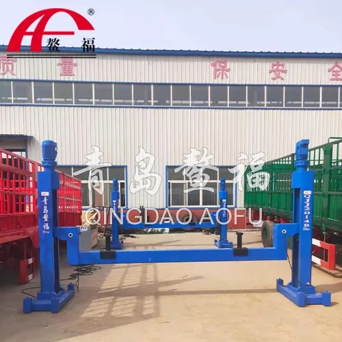 國內(nèi)首臺橫梁舉升機(jī)
